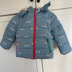 Mini Boden Rainbow 2 in 1 Jacket